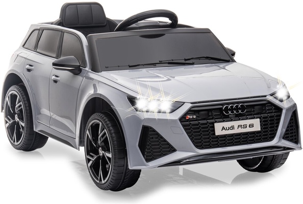 Coche Infantil Ride-on Audi RS 6 2,4GHz Gris 12V
